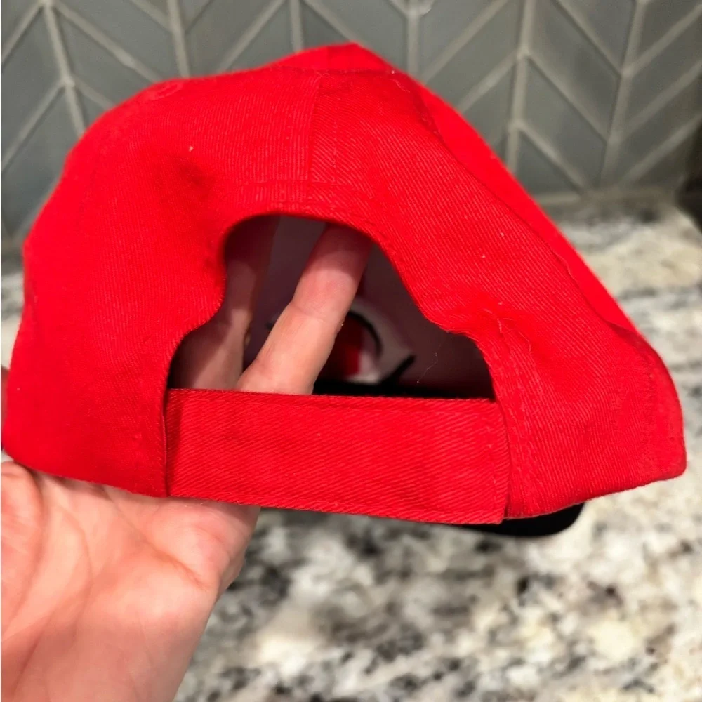 MLB Red and Black Cincinnati Reds Hat